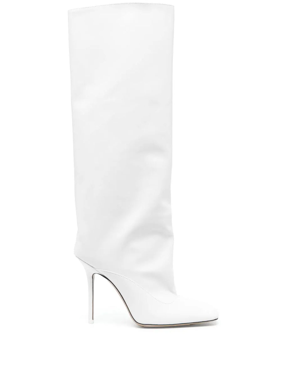 THE ATTICO - Knee High Boots in White – TRAFFIC LOS ANGELES